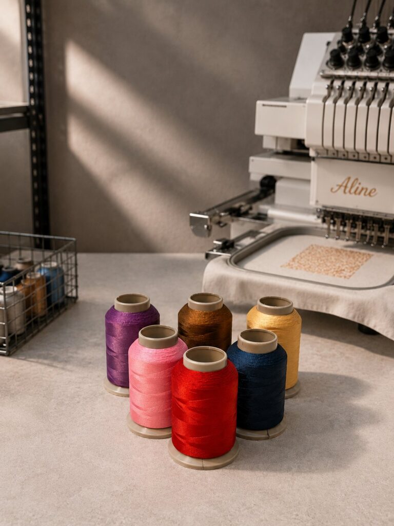 Cationic German Embroidery Threads