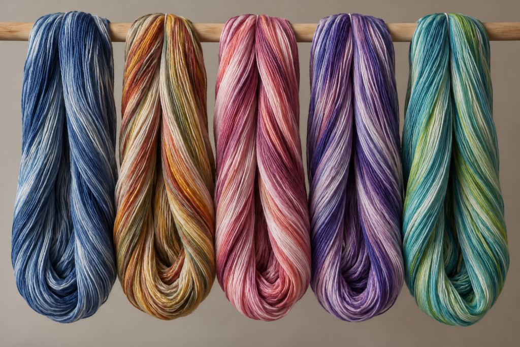 Space Dyed Yarns