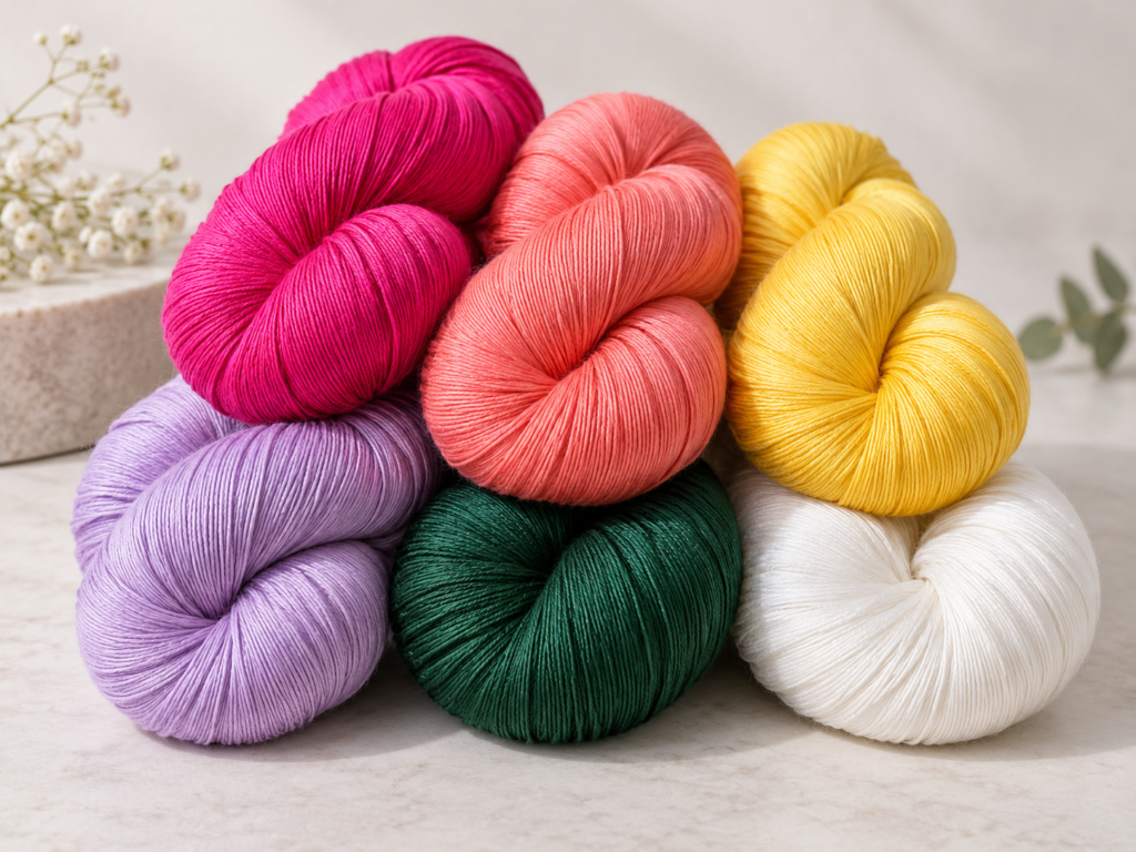 Mercerised Yarns